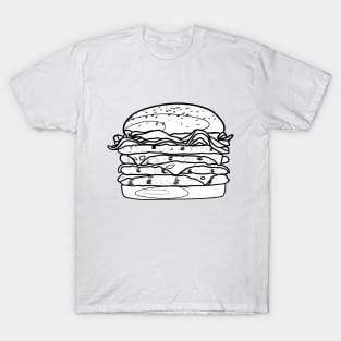 Hard on the cheeseburgers T-Shirt